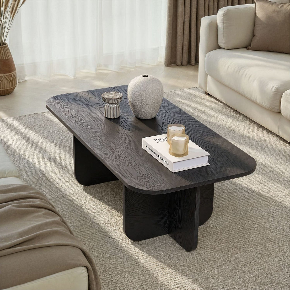 Artemis Soffbord Wood Black