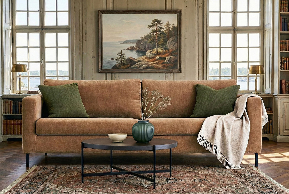 Impulse 4-sits Soffa Lux Wildflower Cold Beige