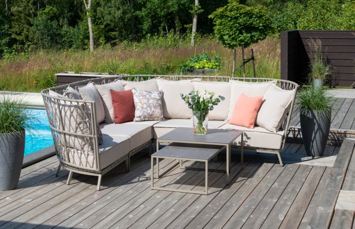 Jet Set Mittdel Beige