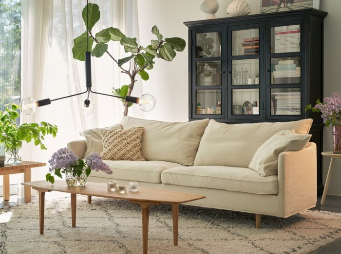 Julia 3-sits XL Soffa Caleido Light Beige