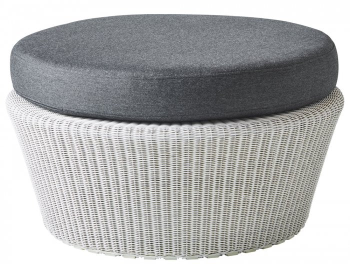 Kingston Fotpall/Bord White Grey