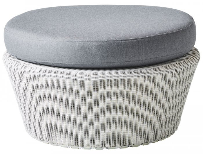 Kingston Fotpall/Bord White Grey