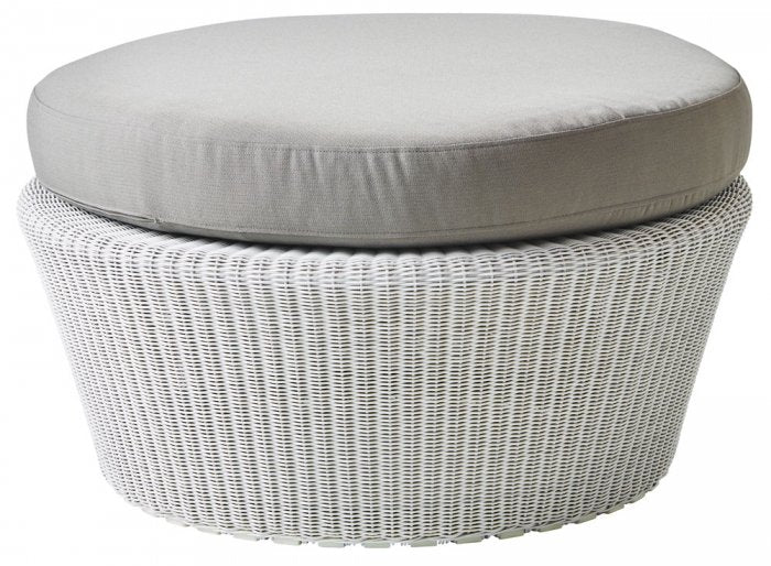 Kingston Fotpall/Bord White Grey