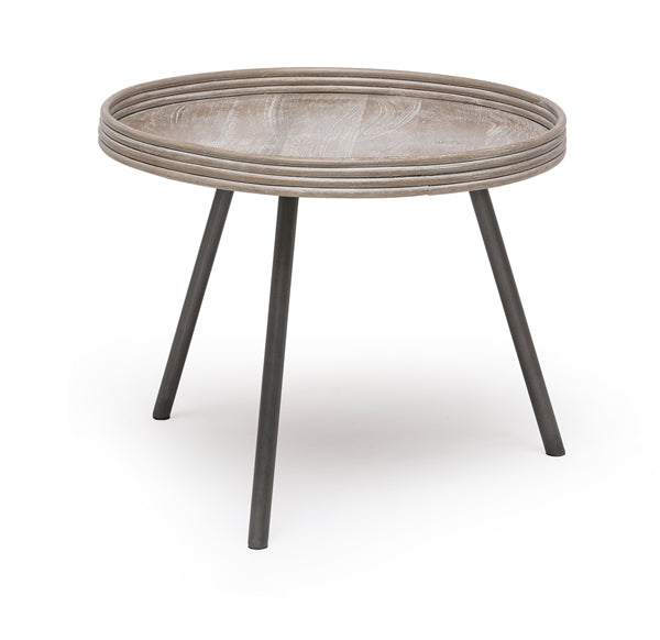 Leicester Utebord 50 cm Grå