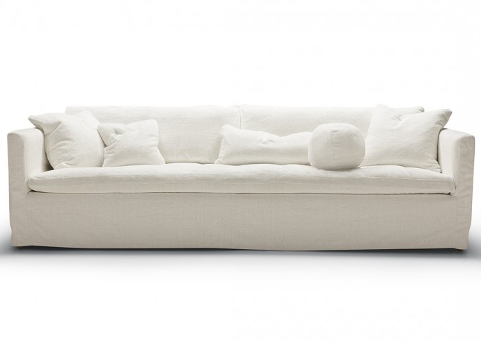 Lill 4-sits Soffa LC Sky Off-White