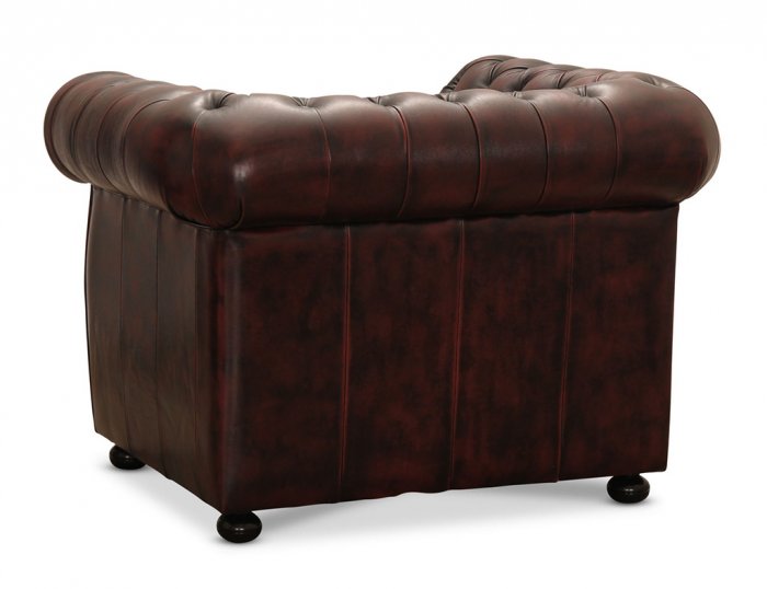 Liverpool Chesterfield Fåtölj Oxblod