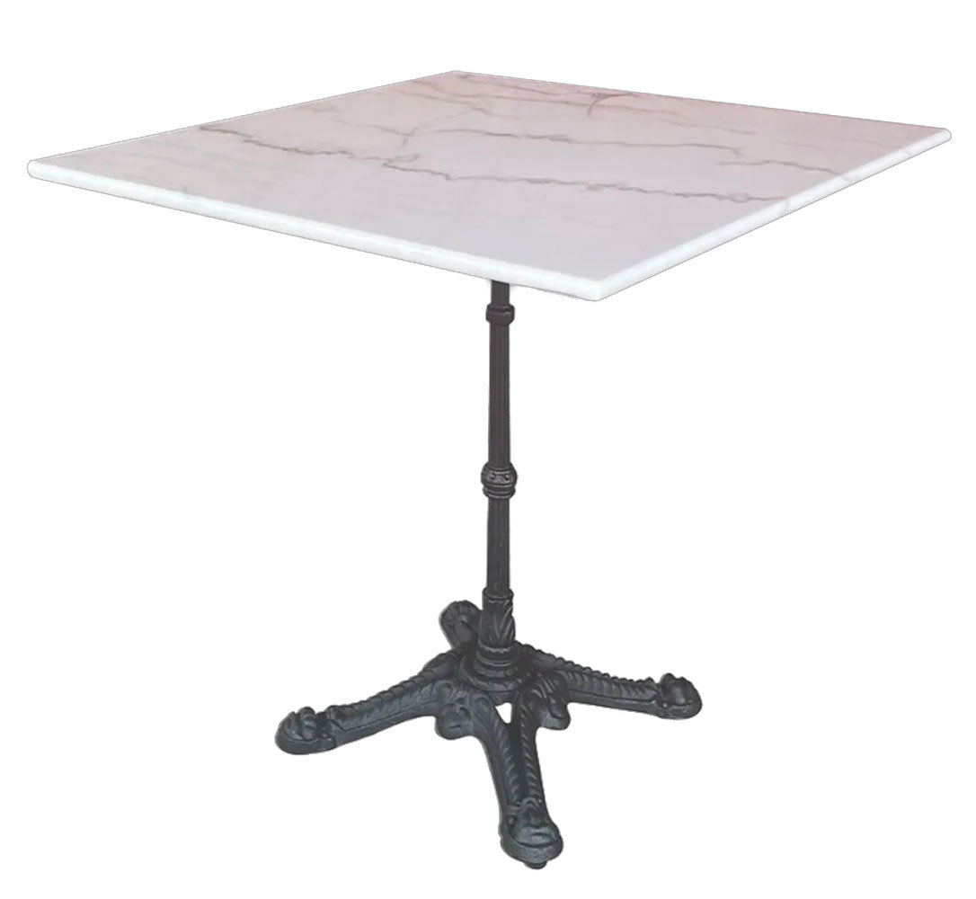 Loire Marmorbord 70x70 cm Vit