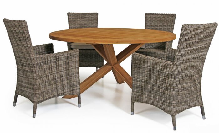 Eios Matbord Runt 150 cm Teak