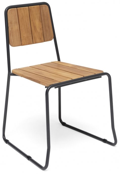 Oas Matgrupp - Bord 56 cm Rund ink 2st Stolar Teak