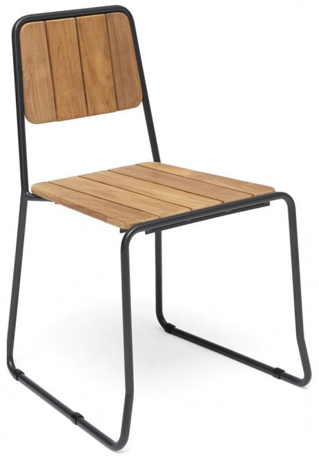 Oas Matgrupp - Bord 56 cm Rund ink 2st Stolar Teak