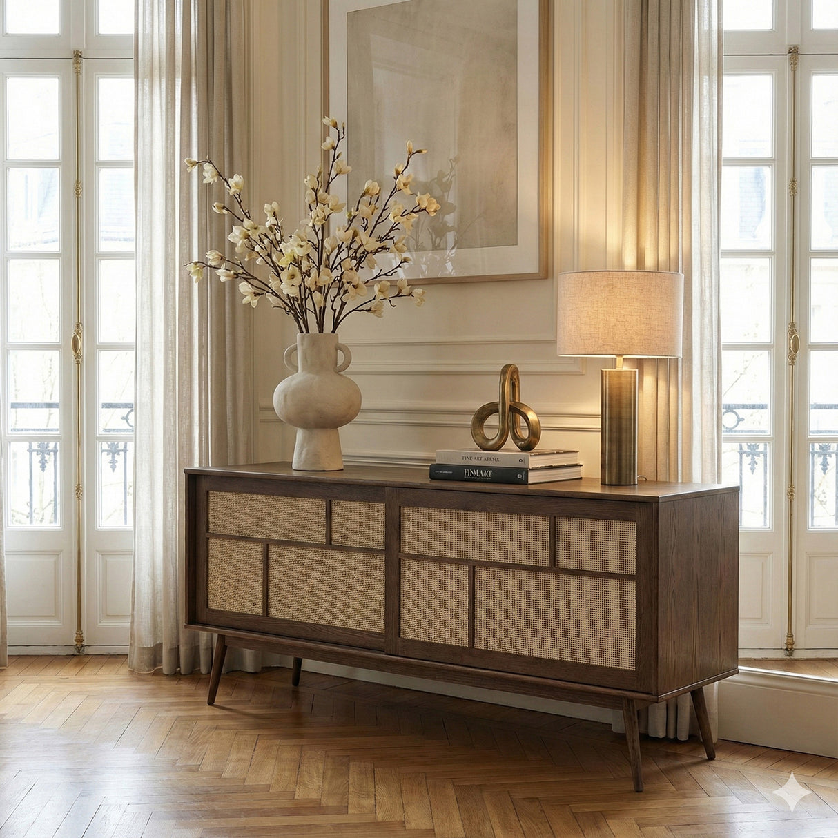 Raquel Sideboard 180 cm Rökt