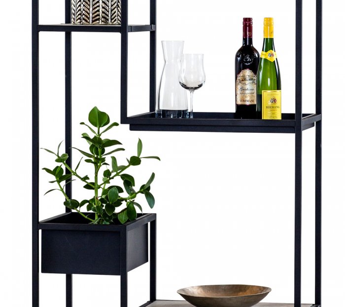 Steel Lådsystem Svart