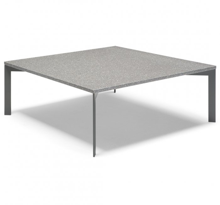 Wire Soffbord 90x90 cm Ceramic White/Antracite