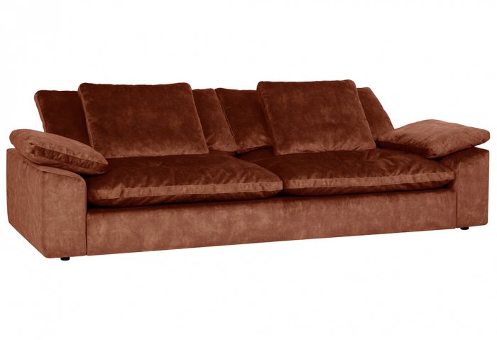 Ymer 3-sits XL Soffa Torre Copper