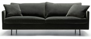 Julia 3-sits XL Soffa Classic Velvet Grey