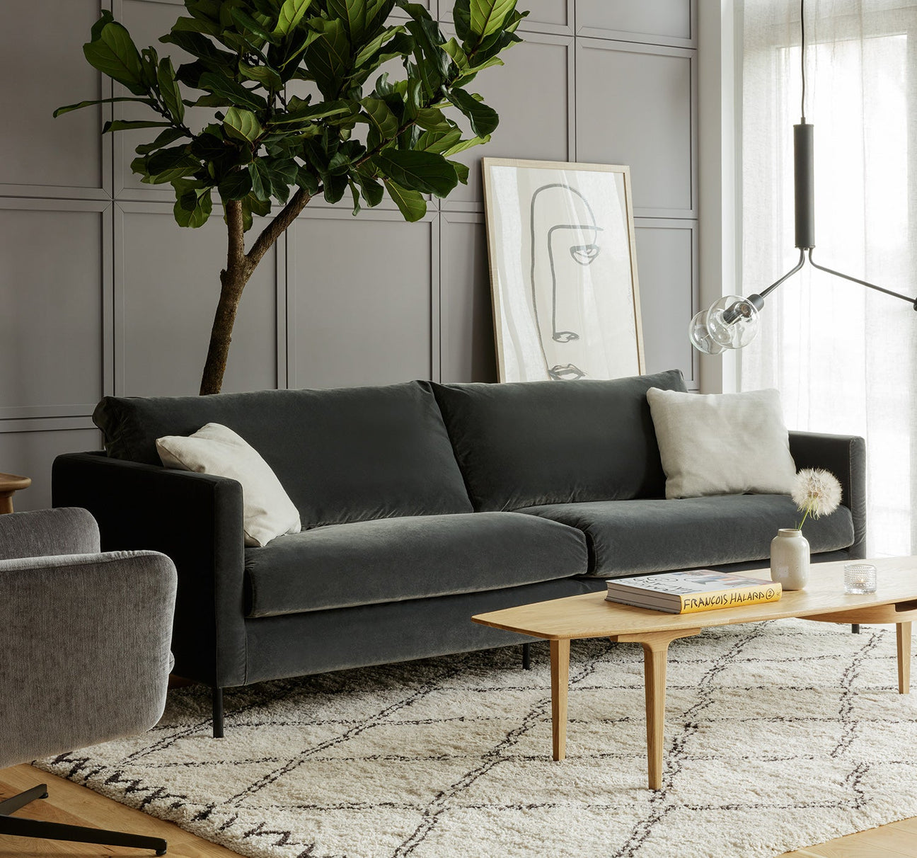 Impulse 4-sits soffa