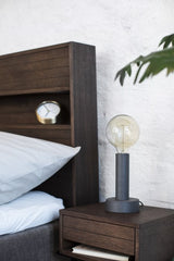 Trace Sänggavel 180 cm Rökoljad Ek