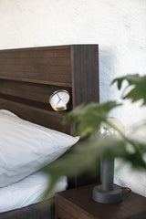 Trace Sänggavel 180 cm Rökoljad Ek