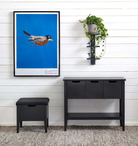 Klinte Bänk 45 Svart