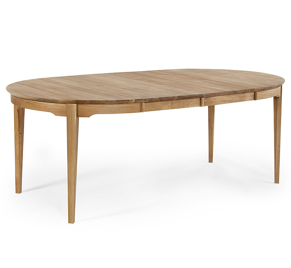 HOVDALA Matbord Ø 115cm Inkl. Två Ilägg Ek