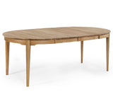 HOVDALA Matbord Ø 115cm Inkl. Två Ilägg Ek