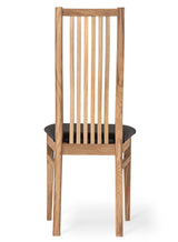 Allegro Stol Ek Svart Läder