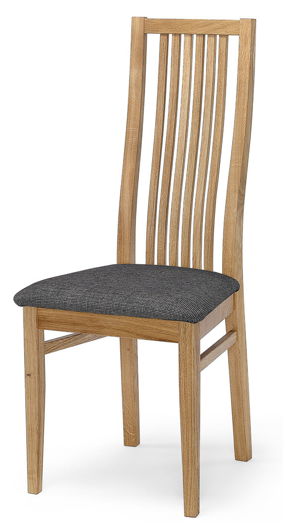 Allegro Stol Ek Tyg Nord Grå