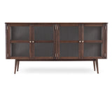 Löderup Sideboard Vitrin Rökbetsad Ek