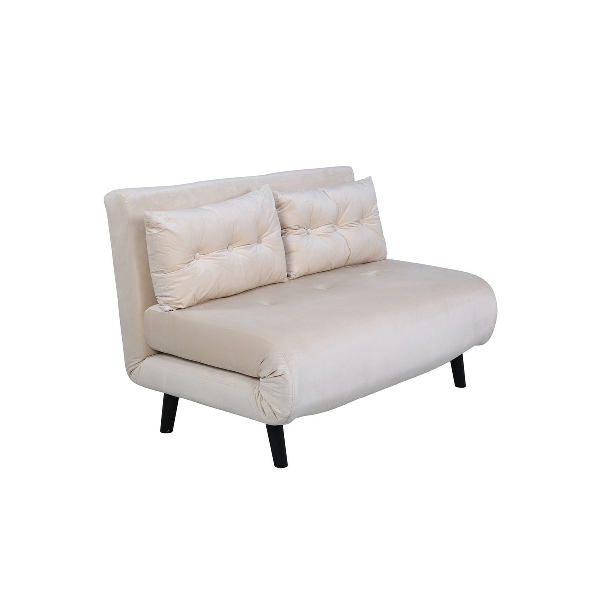 Vicky Fällsäng Beige, Polyestersammet