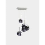 Melt Trio Round Pendelsystem LED Smoke