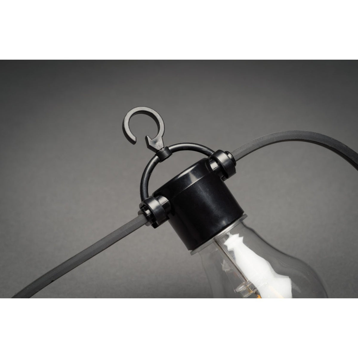 E27 10 amber M-form utbytbar LED Ljusslinga Ute
