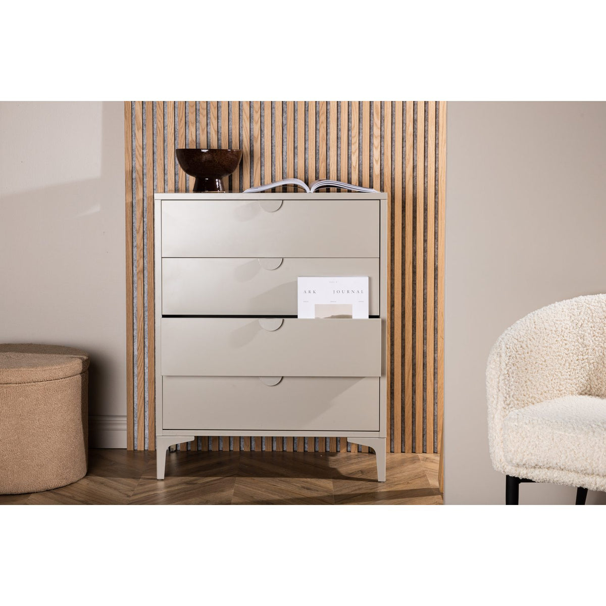 Piring Byrå Beige
