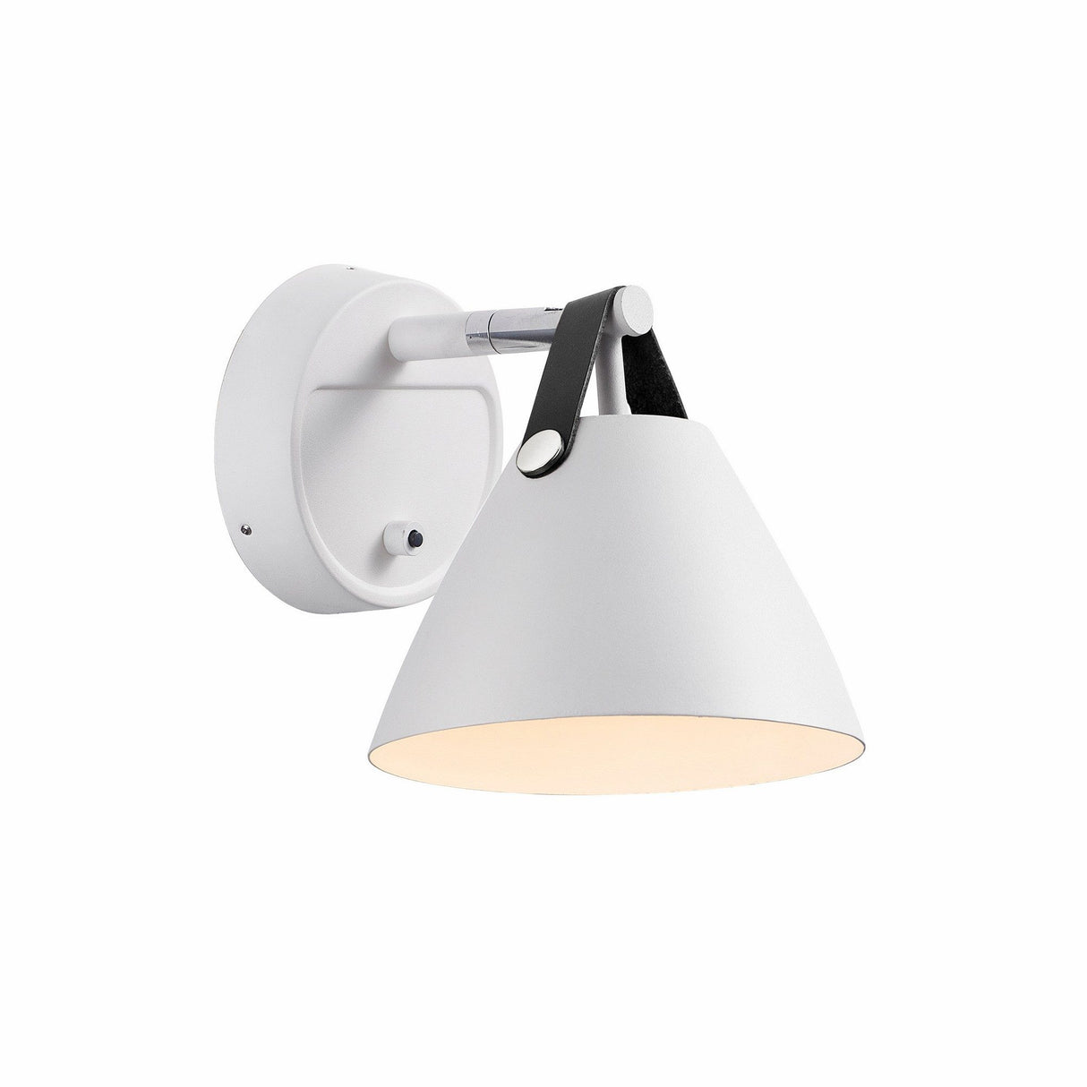 Strap Vägglampa Vit