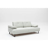 Kingston (199 x 99 x 83 cm) 2-sits bäddsoffa Vit