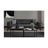 Bali 3-sits (222 x 92 x 74 cm) 3-sits bäddsoffa Antracit