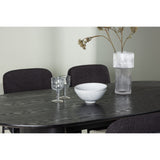 Isolde, Yesterday Oval matgrupp Svart, Svart, 180 x 90