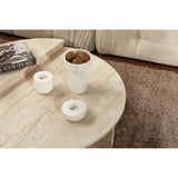 Durban (90 x 30 x 60 cm) Soffbord Travertin