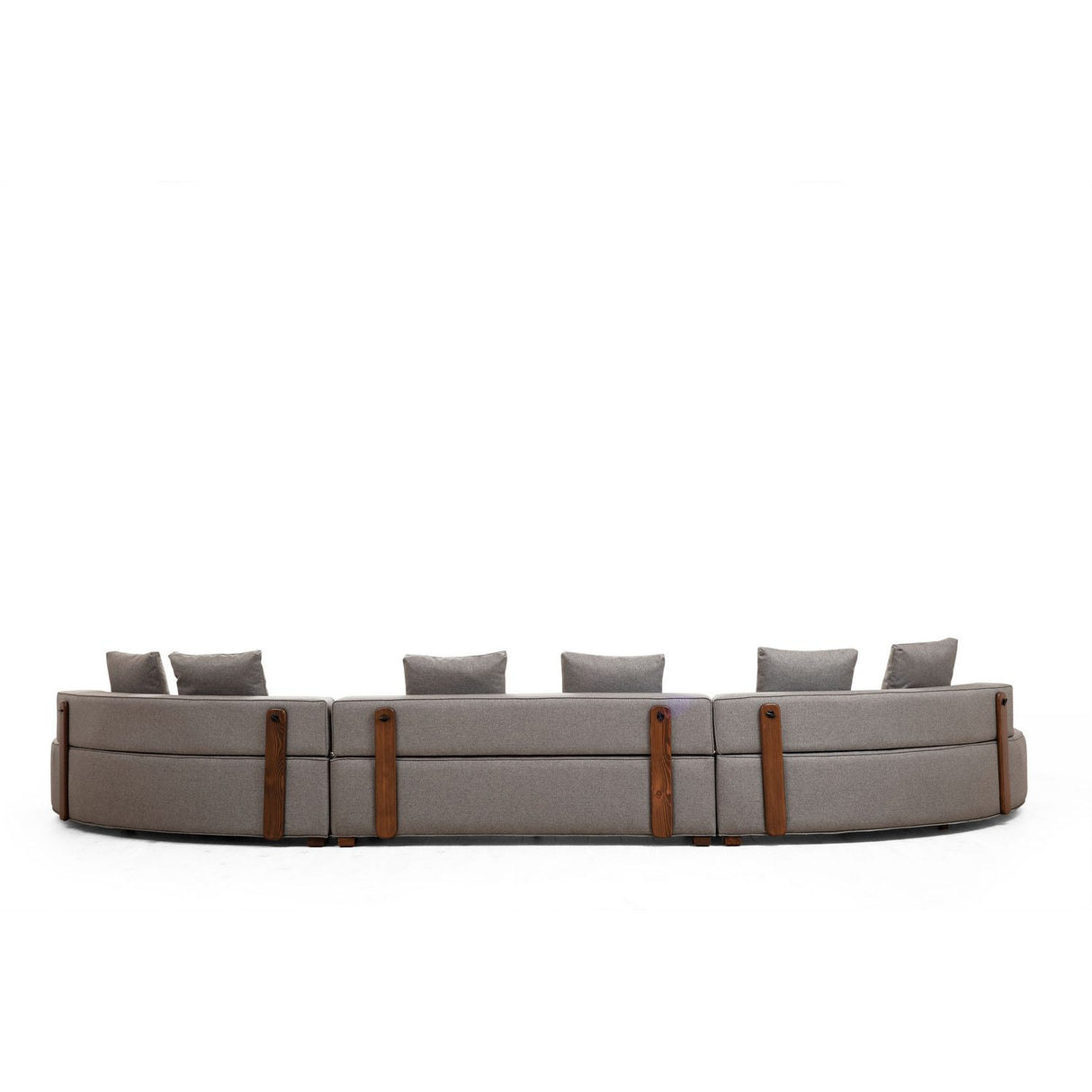 Valletta L-form (552-105 x 70 cm) Grå Hörnsoffa