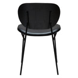 Clementina Stol Raven Black, Black Ash