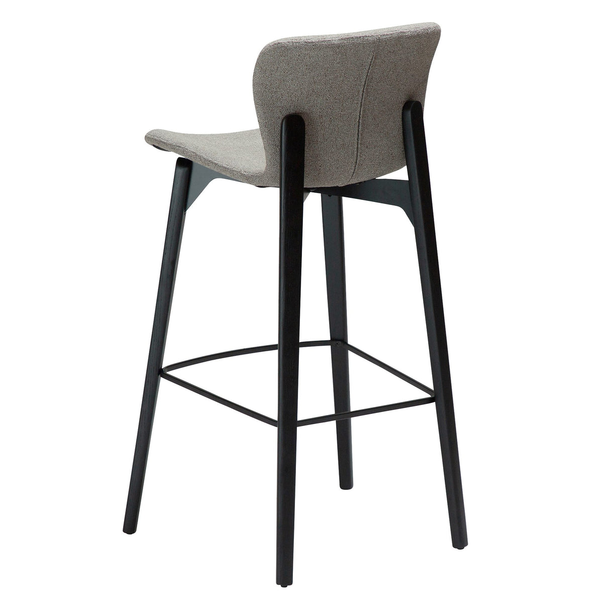 Paragon Barstol Pebble Earth Bouclé, Black 75 cm