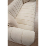 Vilnius 3 (225 x 90 x 75 cm) Creme 3-sitssoffa