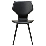 S.I.T Stol Vintage Black Art.Leather, Black