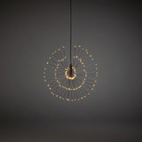 120 amber micro-LED svart kabel Ljusdekoration Inne 25 cm