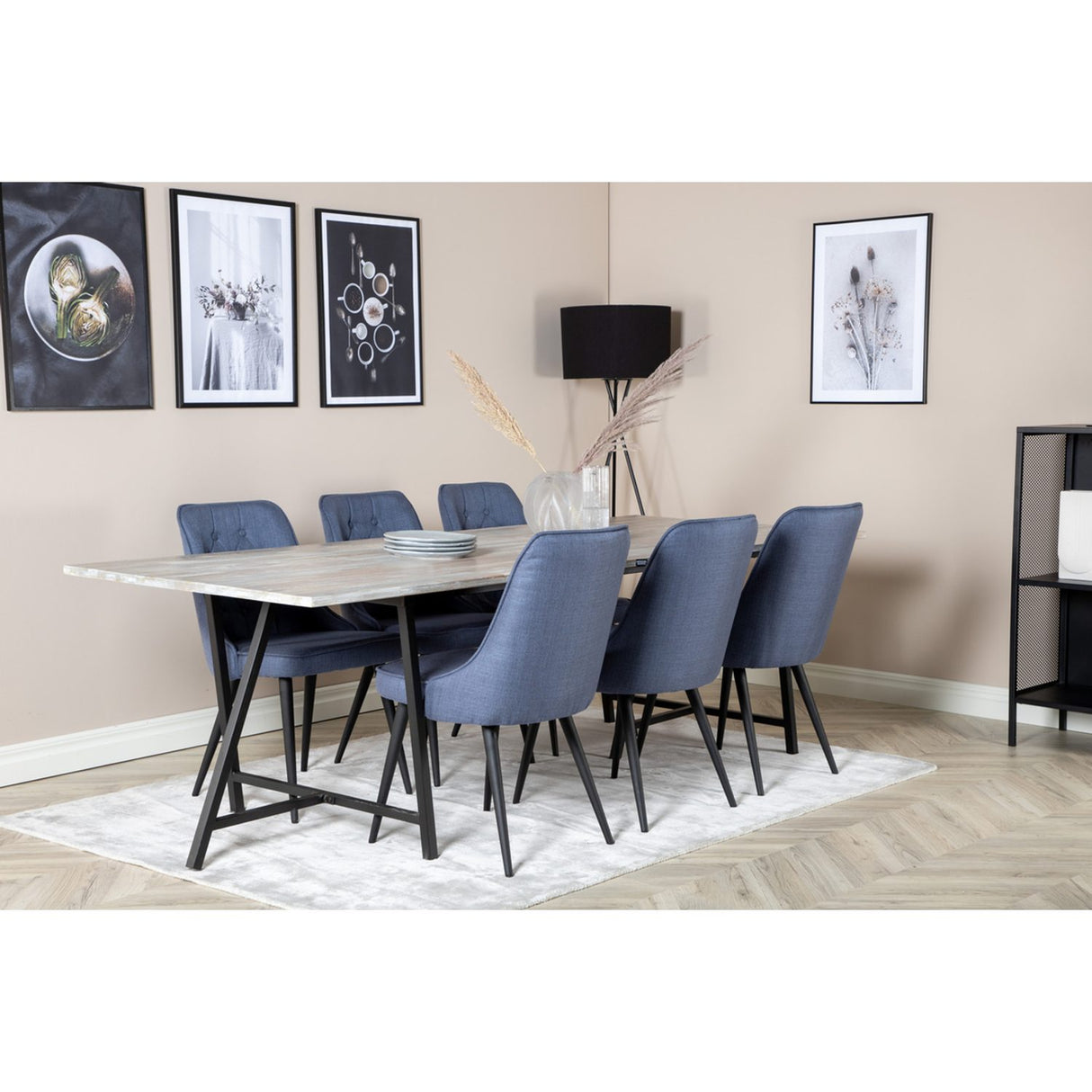 Jepara, Velvet Deluxe Rektangulär matgrupp