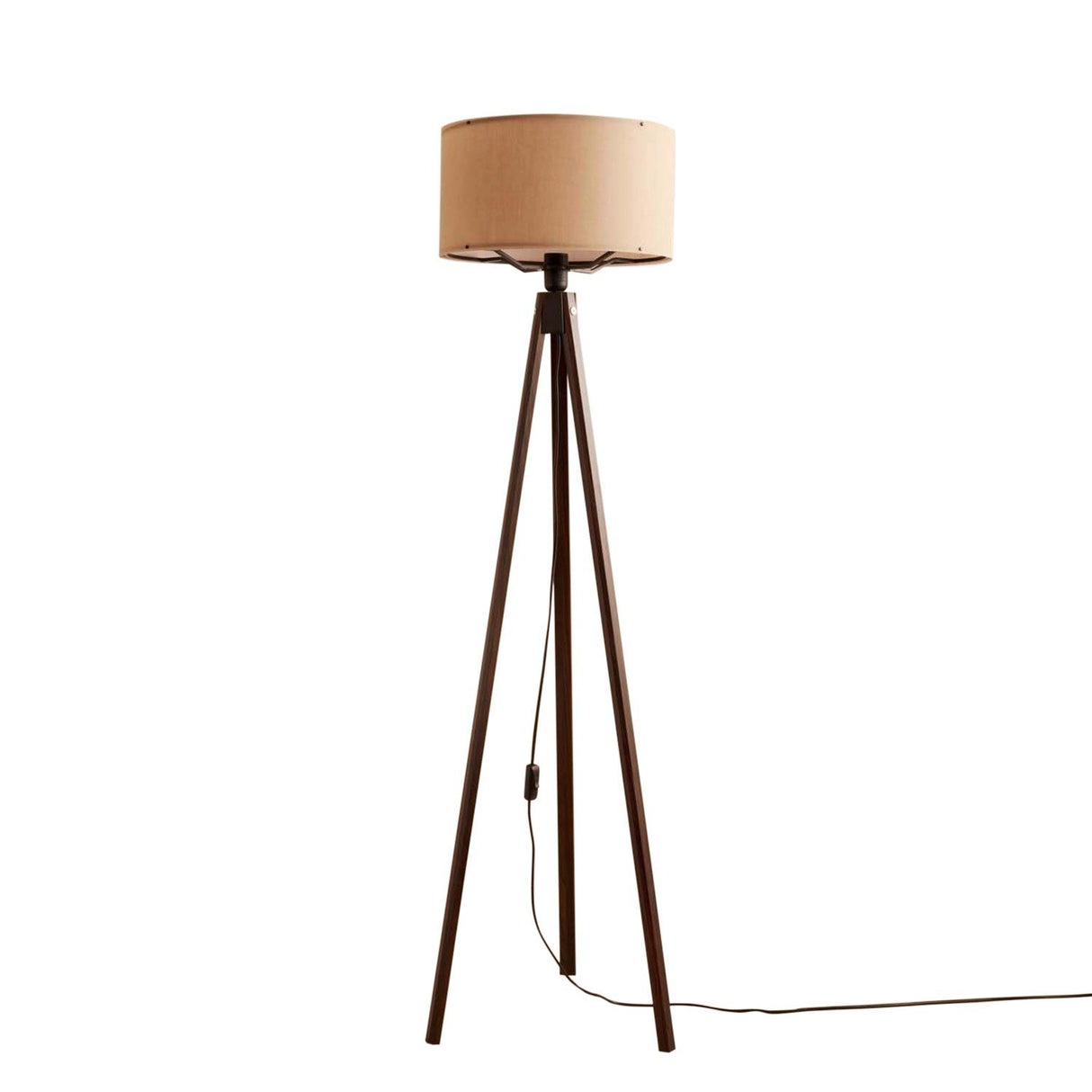 Echo (H 140 cm) Golvlampa Minkbrun