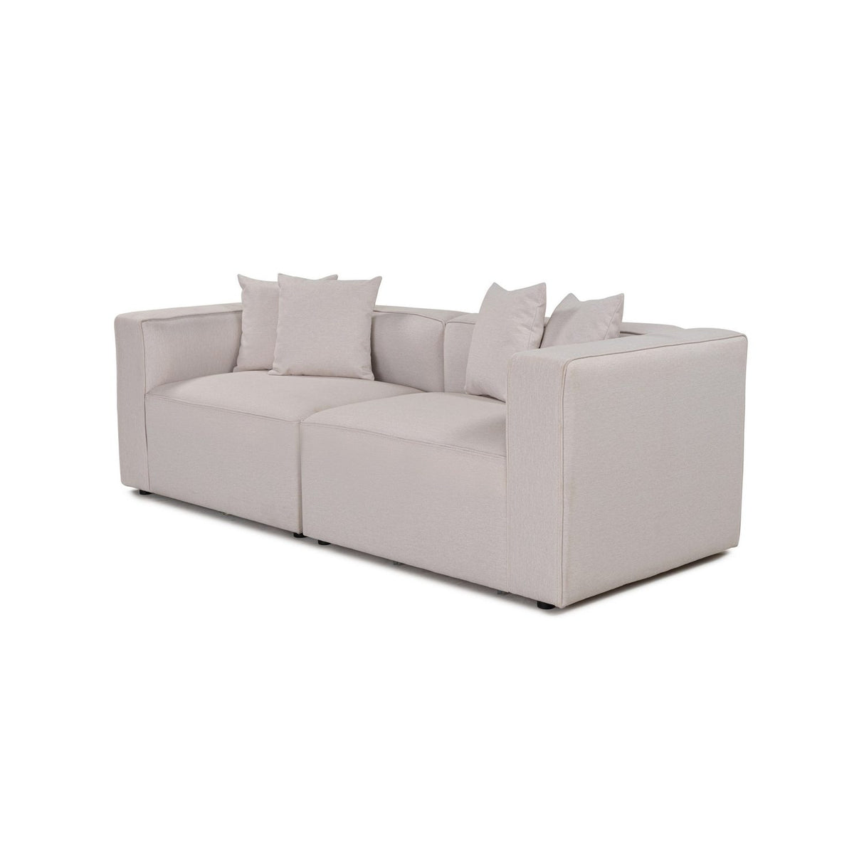 Nicosia XL 2 Seat (220 x 69 x 90 cm) 2-sitssoffa Ecru