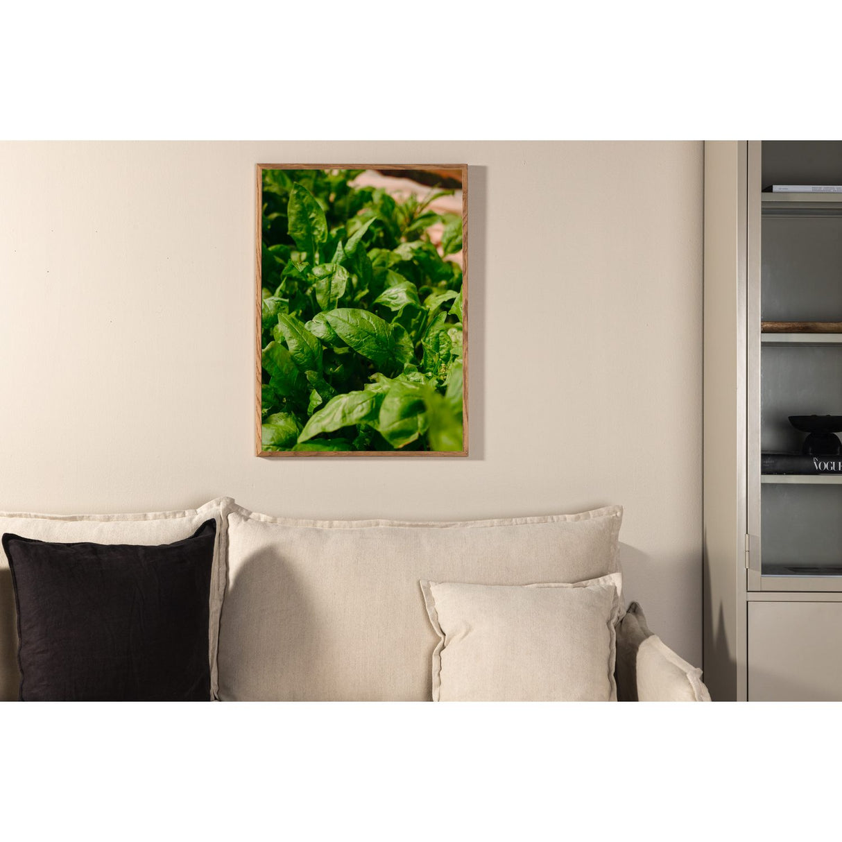 Grönt blad Poster Grön, 50 x 70 cm