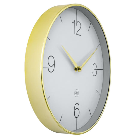 Finesse nxt 30,5 cm /grå Väggklocka Guld