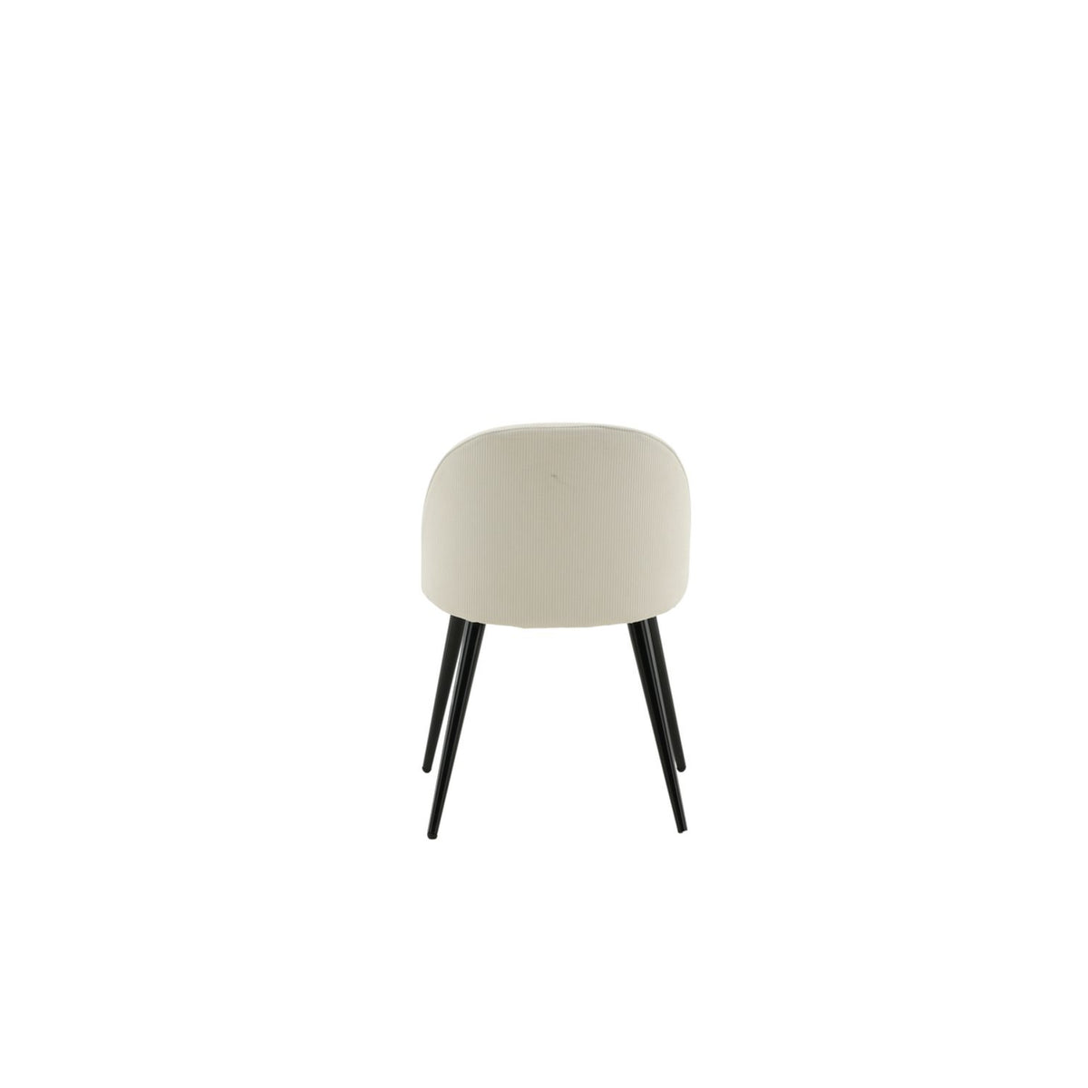Sammet Matstol Svart,Creme, Polyester manchester, 54 x 77 x 50