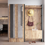 Split Plus 18 (90 x 180 x 34 cm) Atlantisk furu Hallställ